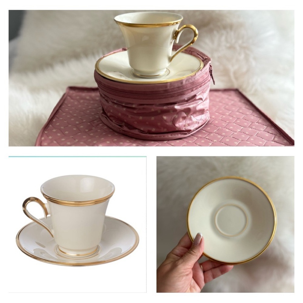 20 piece Lennox Eternal cup and saucer set - Picture 4 of 10